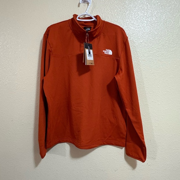 The North Face Rust Half-Zip Pullover - Picture 1 of 7
